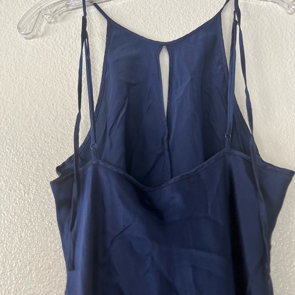 Victoria Secret Dark Blue adjustable spaghetti strap dress - Picture 5 of 6